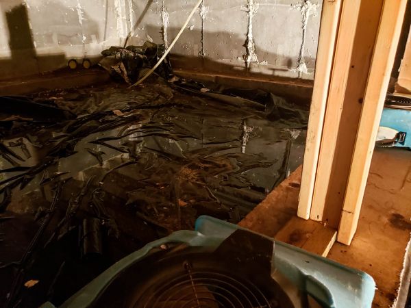 Crawlspace Water Cleanup in Fort Worth